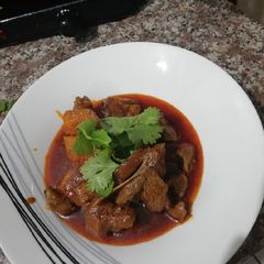 A picture of Durban Mutton Curry.