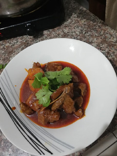 A picture of Durban Mutton Curry.