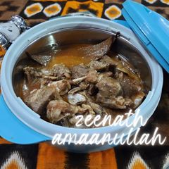 A picture of Hyderabadi Mutton Masala.