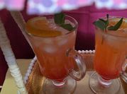 A picture of fruity soda drink