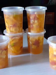 Una foto de Ensalada de frutas. Grace