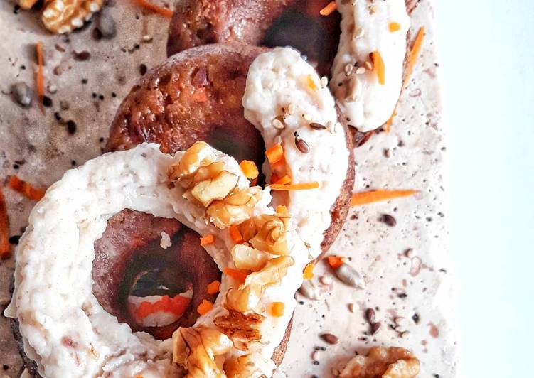 🍩🥕DONUTS CARROT CAKE🥕🍩