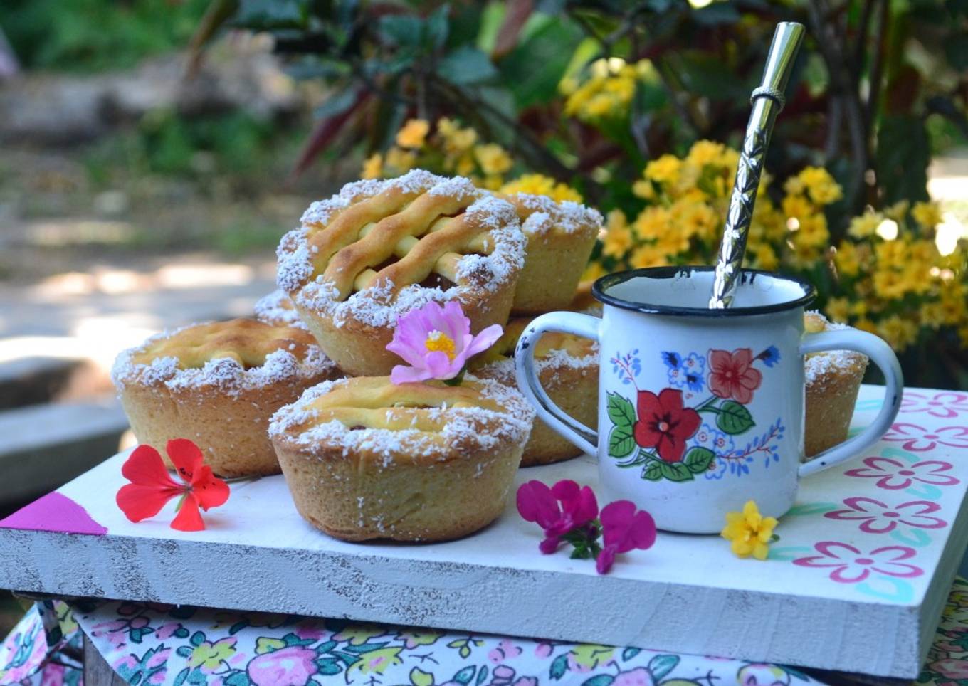 Mini frolitas de batata y membrillo🧉