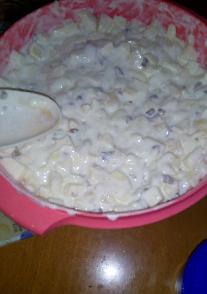Una foto de Ensalada de manzana