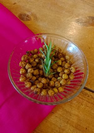 Una foto de Garbanzos crocantes