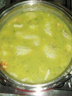 Una foto de Filetes de merluza en salsa