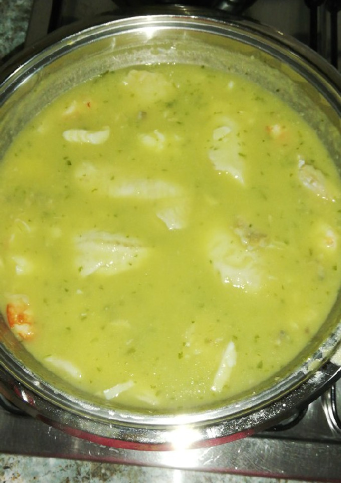 Una foto de Filetes de merluza en salsa