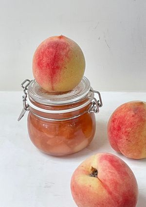 水蜜桃果醬 的食譜成品照片