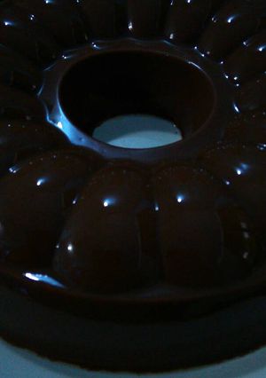 Foto resep Silky puding coklat mirip puyo