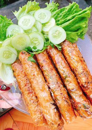 Hình của món Nem rán.