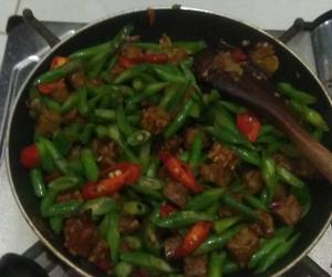 Siap Saji Sambal Tempe kacang panjang Yummy Mantul