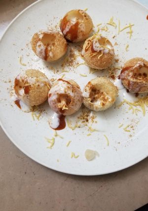 A picture of Crispy goal gappay.