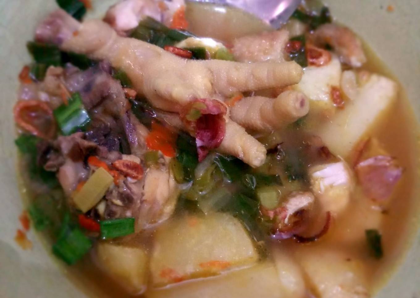 Soto ayam buat diet