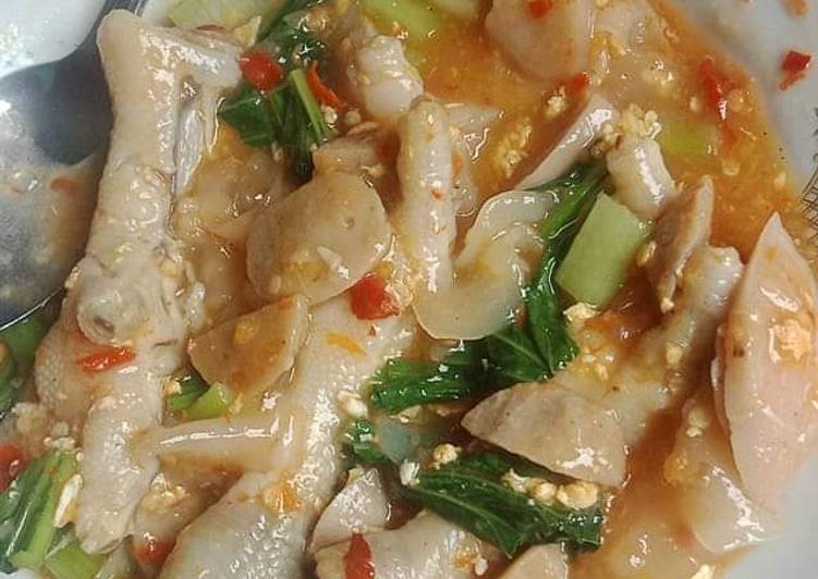 Resep Seblak ceker kerupuk ikan, Menggugah Selera