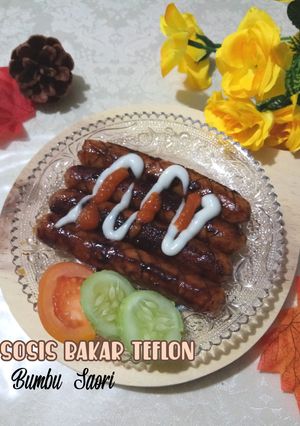 Foto resep Sosis Bakar Teflon bumbu saori