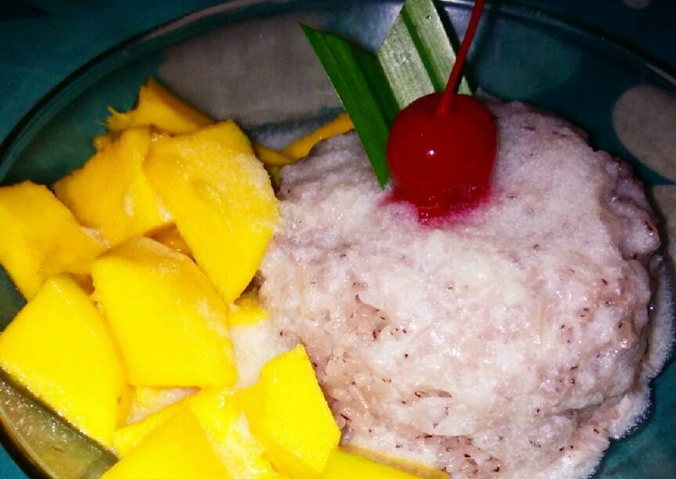 Ketan mangga durian