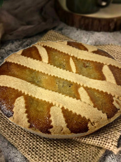 Foto di Pastiera con Grano di Farro e Cioccolato