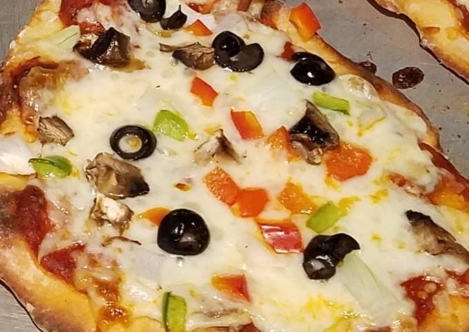 Recipe of Ultimate Yogurt Crust Pizzas for Diet Food