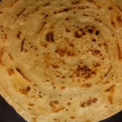 A picture of Lacha Paratha.