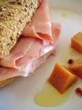 Ham and Aged Manchego Cheese Sandwich with Rosemary Olive Oil
