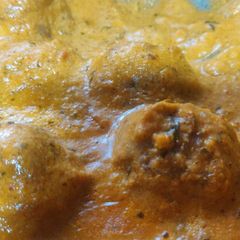 A picture of Paneer kofta.
