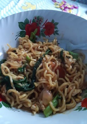 Foto resep Indomie Kangkung Terasi