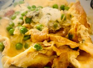 Une photo de Omelette 4 fromages