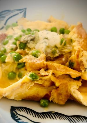 Une photo de Omelette 4 fromages