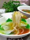 Mie Rebus Nutrijel Papaya Sauce