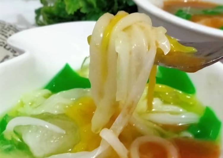 Bahan Mie Rebus Nutrijel Papaya Sauce | Cara Masak Mie Rebus Nutrijel Papaya Sauce Yang Anti Gagal