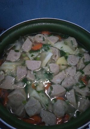Foto resep Sop Bakso Ayam Murce