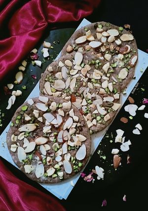 A picture of Shahi Ragi Sheermal.