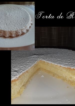 Una foto de Tarta de ricota con suave aroma y sabor a limón 🥰