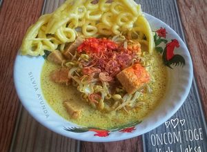Foto resep Oncom Toge Kuah Laksa
