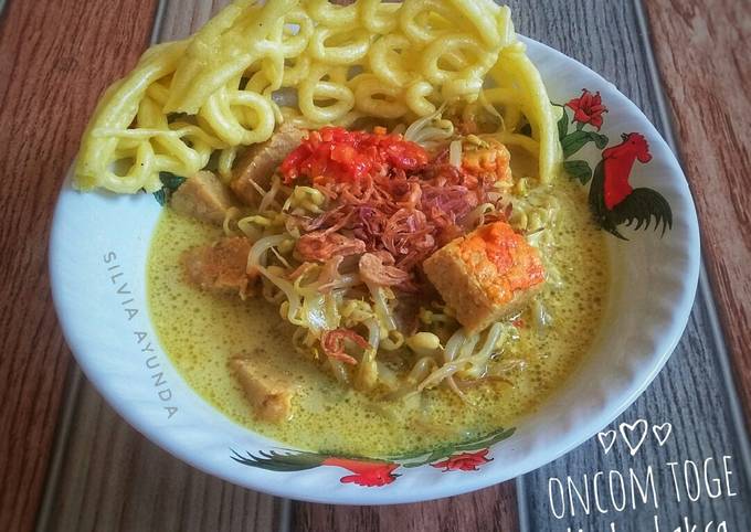 Oncom Toge Kuah Laksa