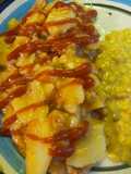 Chorizo Ground Pork with Potatoes Hash