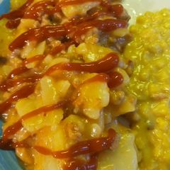 Chorizo Ground Pork with Potatoes Hash A picture of Chorizo Ground Pork with Potatoes Hash.