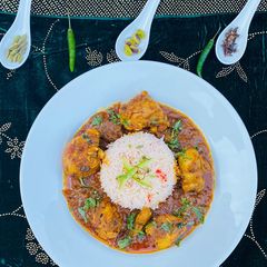 A picture of Chicken Bhuna Masala.
