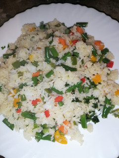 A picture of Fried Vegetable rice.
