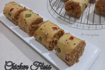 Resep Chicken Floss Roll Bread Praktis