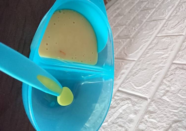 Menu MPASI 6 Bulan kurang 2 hari
