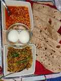 Healthy split chickpeas Chana dal and sprout moth beans matki
