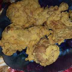Ayam Kentucky no baking soda no tepung kentucky রেসিপির প্রধান ছবি