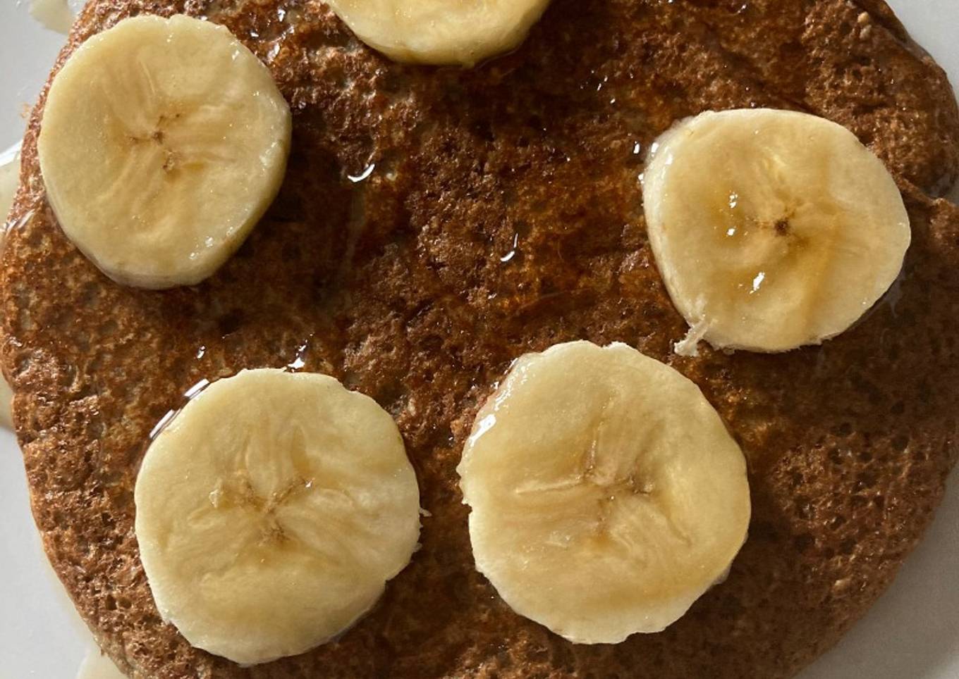 Tortitas de avena y plátano