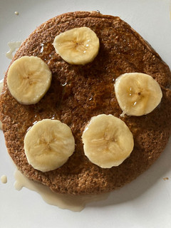 Una foto de Tortitas de avena y plátano