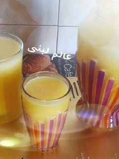 صورة لوصفة عصير البرتقال بالموز