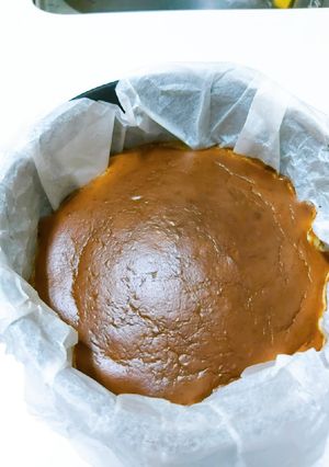 巴斯克乳酪蛋糕（氣炸鍋版） 的食譜成品照片