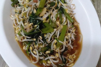 Resep Tumis kangkung touge Anti Gagal