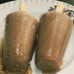 A picture of Cocoa Powder Kulfi.