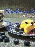 Blueberry Scones with Raspberry Jam